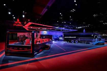 44th Tokyo Motor Show 2015 - Mitsubishi Fuso Truck and Bus booth