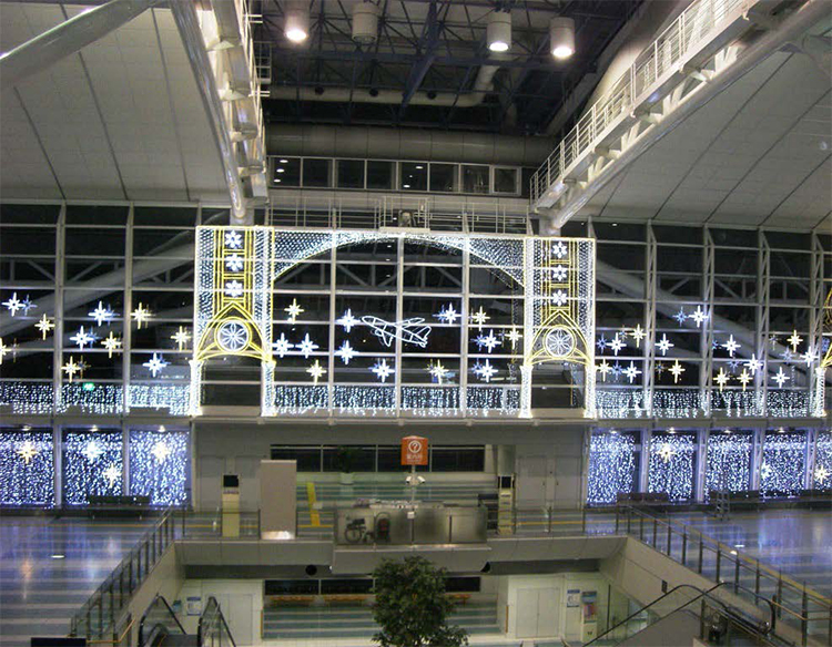 Fukuoka Airport - illumination