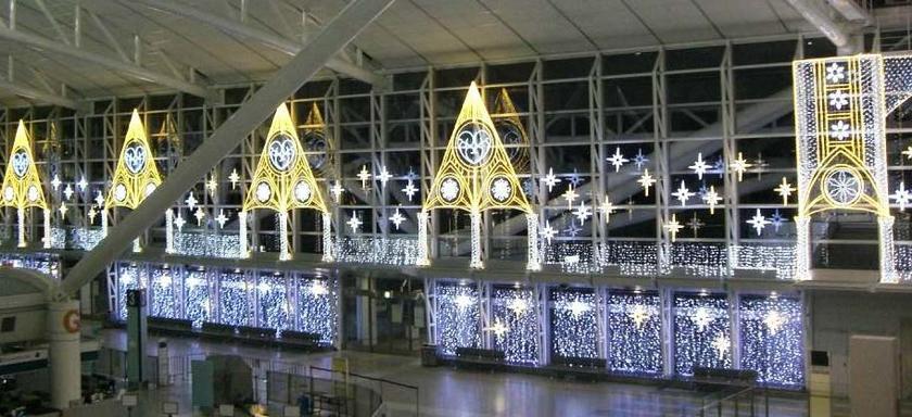 Fukuoka Airport - illumination