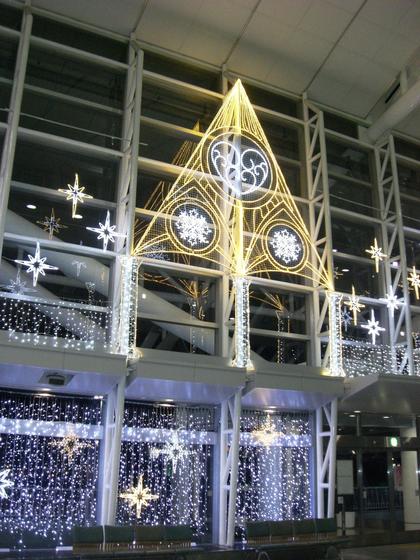 Fukuoka Airport - illumination